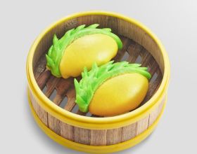 bánh bao lava sầu riêng